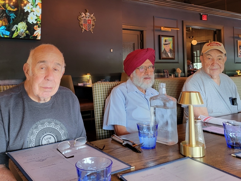 A photo of some people at this event