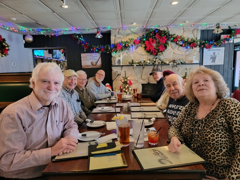 A photo of some people at this event